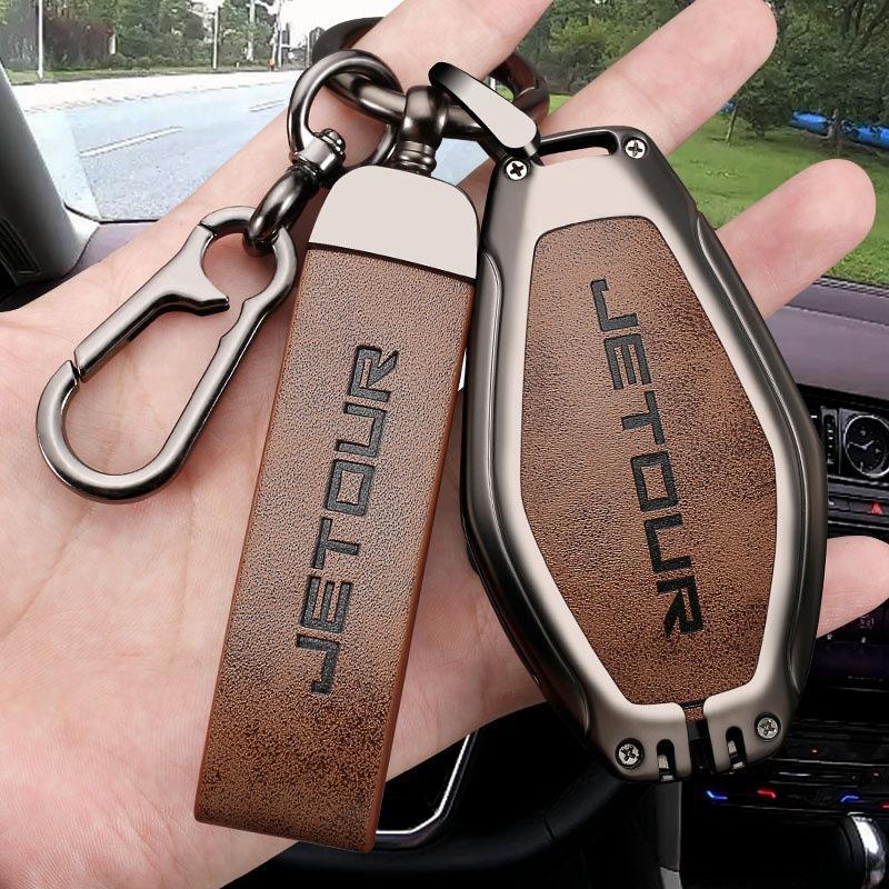 Chery Jetour Key Bag Set: Fits X70S, X70Plus, X95, X90Plus Dragon Shell Design for Men