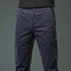 2024 New Spring and Autumn Plush/Regular High end Men's Casual Pants Slim fit Straight leg Western Pants Trendy Long Pants