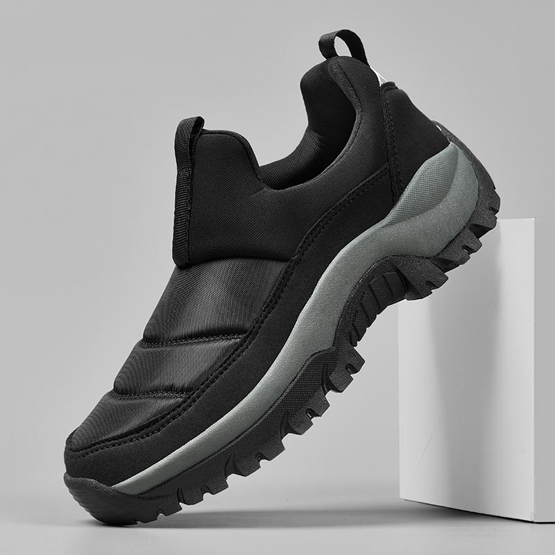 

Женские теплые мокасины, мужские кроссовки для ходьбы, осенне-зимние спортивные легкие туфли на плоской подошве, черные дышащие кроссовки для фитнеса, мягкие, размер 36-46 36