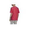 Adidas Originals Trifoliate Colorblock Logo Casual Short Sleeve T-Shirt Men Tops Red GE6222