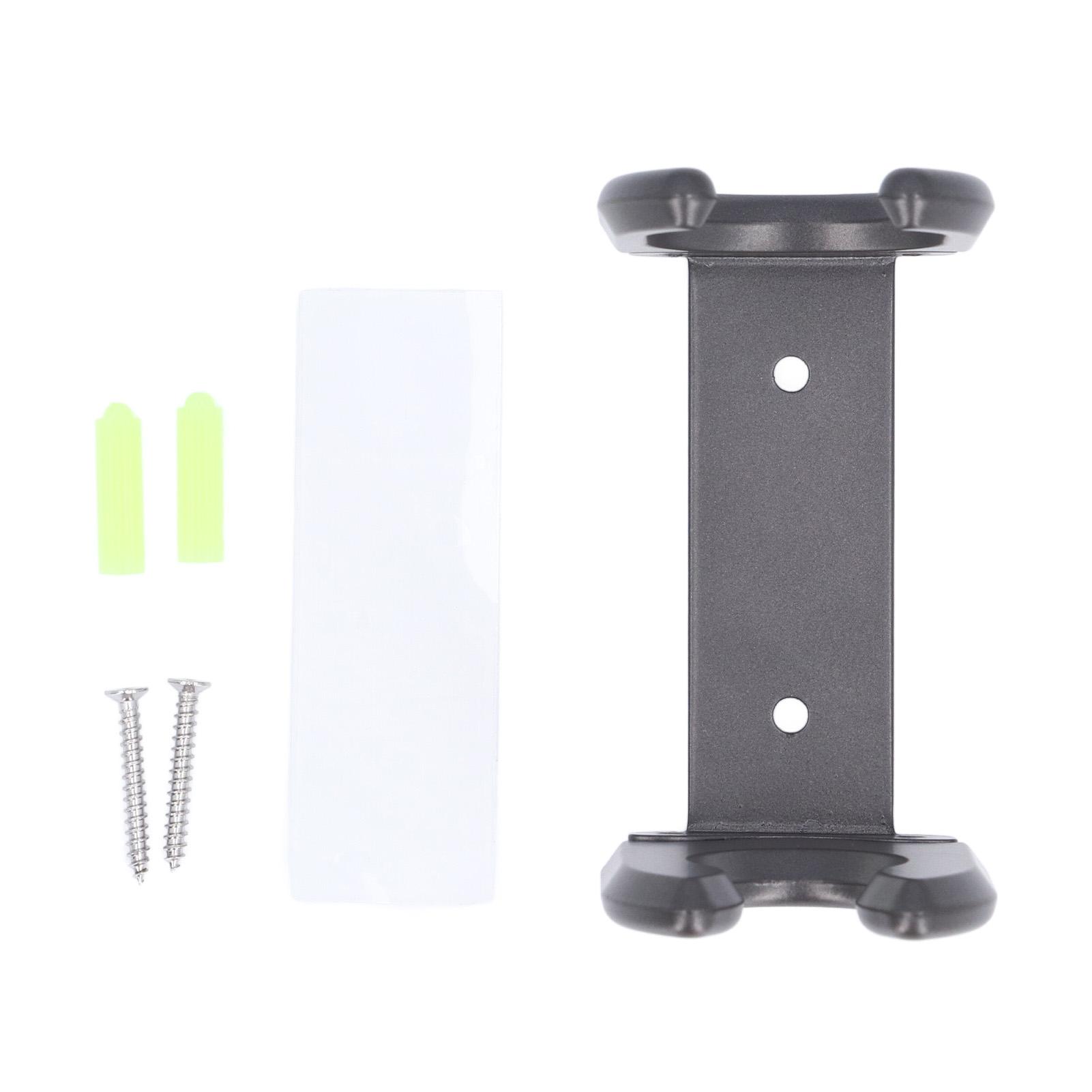 Wall Mounted Bracket for Airstrait HT01 Metal Hair Straightener Holder Hair Tool Organizer with Adhesive for Bathroom grigio