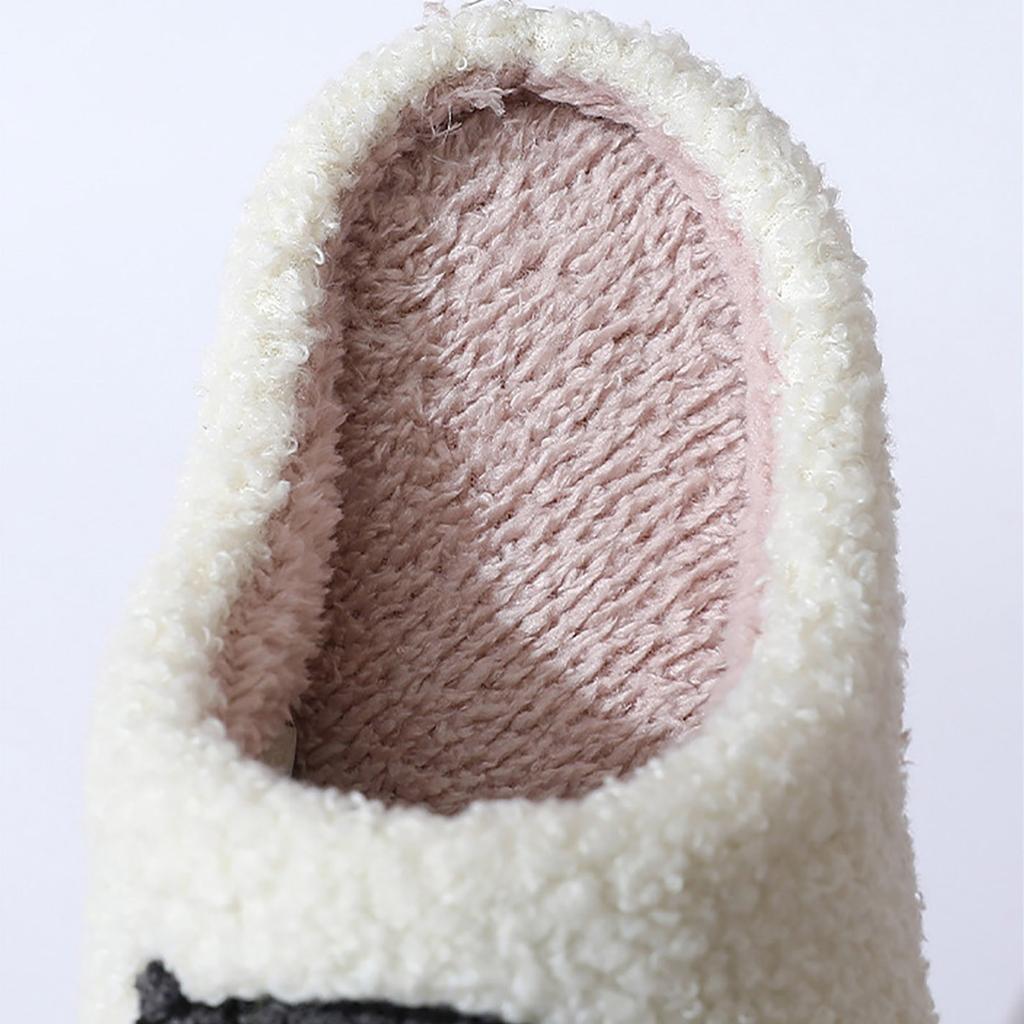 Women Slippers Halloween Warm Winter Cotton Slippers Men And Women Couples Home Indoor Cotton Womens Slippers Fuzzy Size 9