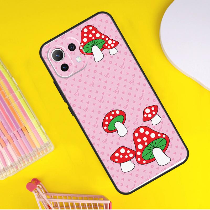 Hippie Mushroom Frog shrooms Cover For Xiaomi 13 14 Ultra 11T 12T 13T 14T Pro POCO X7 Pro X3 X5 F3 F5 F6 M6 X6 Pro Case