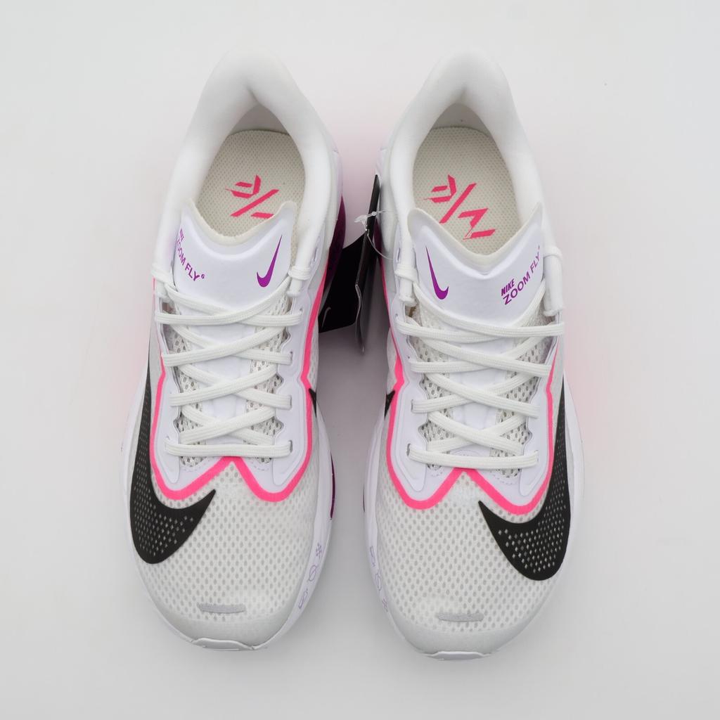 FN8454-101 Nike Zoom Fly 6 White Vivid Grape Hyper Pink Black (Men's)