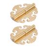 Antique Door Hinges Durable Brass Glossy Classic Antique Style Widely Used Gold Cabinet Hinges for