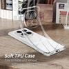 Anti-Yellower Transparent Case For Redmi Note 15 5G 4G Soft Silicone Shockproof Armor Cover Redmy Note15 Not 15 Pro Plus Pro+ 5G