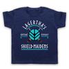 VIKINGS LAGERTHA'S SHIELD MAIDENS NORSE SAGA HISTORY TV KIDS CHILDS T-shirt