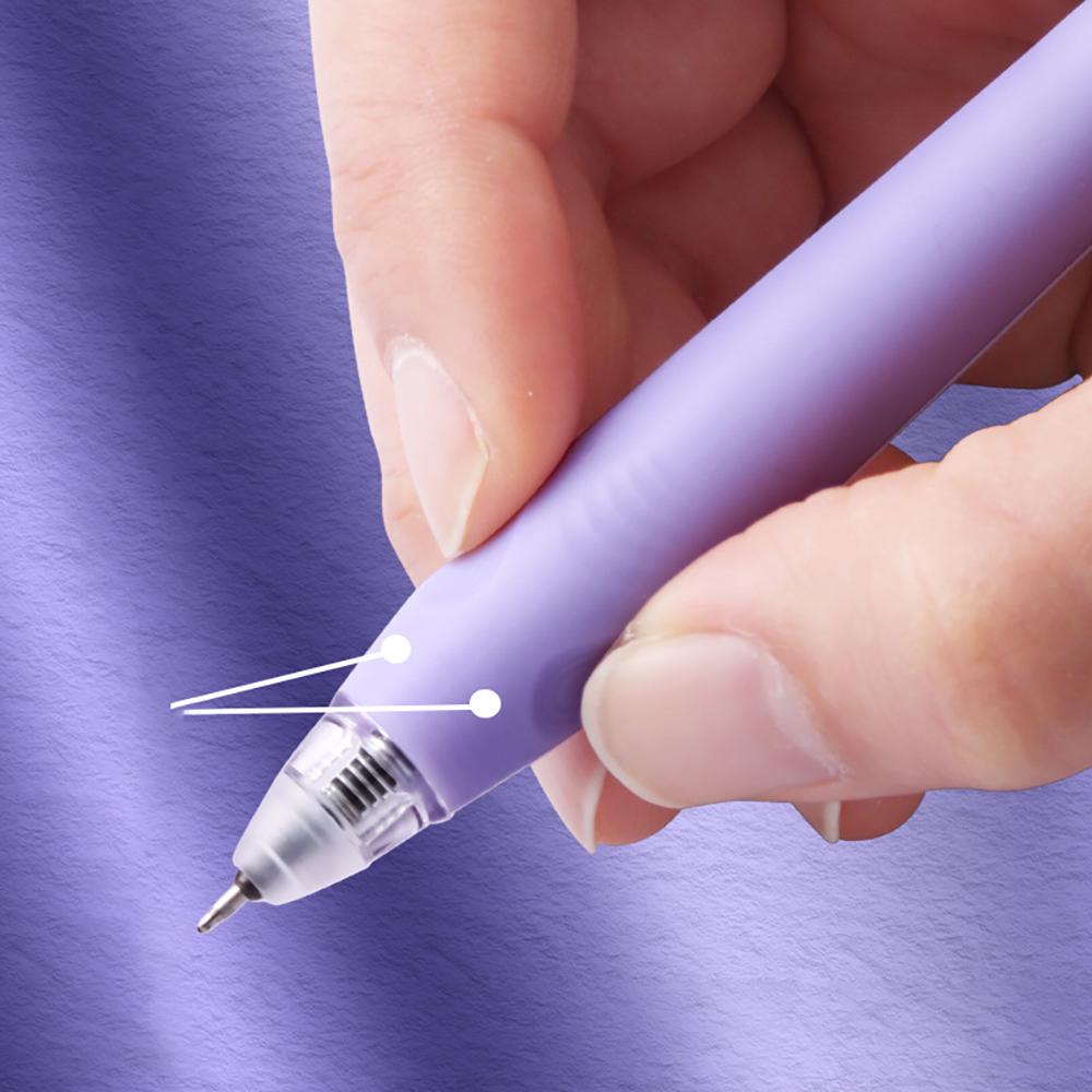 4 PCS Dual Head Erasable Neutral Pen, ST0.5 Blue Core Writing Tool for Students to Practice and Brush Questions