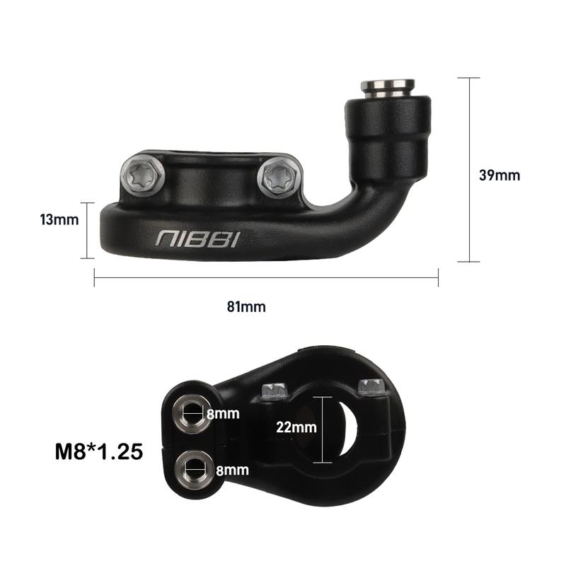 NIBBI Motorcycle Lock-on Grips 22mm Rubber Handlebar Aluminum Throttle Control Base Set for KTM SXF XCF EXCF 350 500 Husqvarna