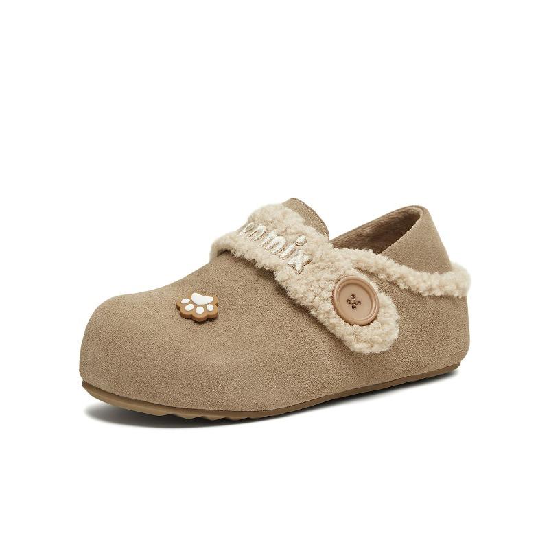 

Ретро женские новые туфли-чехлы на мягкой подошве, повседневные шлепанцы с закрытым верхом на плоской подошве 40 хаки