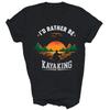 Id Rather Be At The Lake Kayaking Unisex Shirt Gift