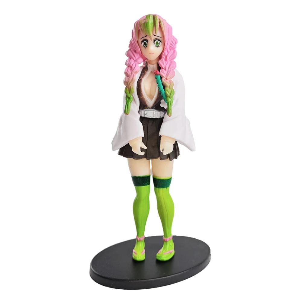 Figurine Anime Kamado Tanjirou Nezuko Demon Slayer Figurine Figurines d'Action Modèle PVC Jouets Figurine Zenitsu Inosuke Kimetsu No Yaiba
