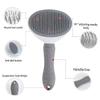 Pet Dog Brush Cat Comb Self Cleaning Pet Hair Remover Brush For Dogs Cats Grooming Tools Pets Dematting Comb Dogs Accessories