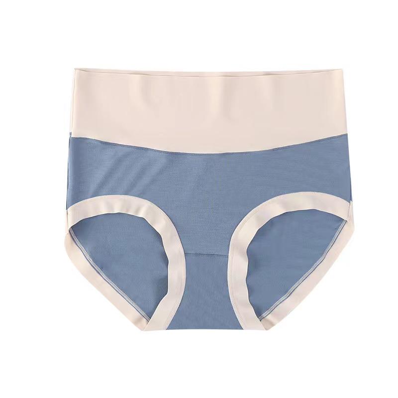 Modal High-Waisted Women's Panties - Pure Cotton, Breathable, Antibacterial, Seamless, Butt-Lifting, Soft, Comfortable, Plus Size.