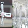 10-300Pcs Love Heart Bubble Tube Transparent Bubble Soap Bottle Heart Shape Tube Bubble Wand Birthday Wedding Party Decor Gifts