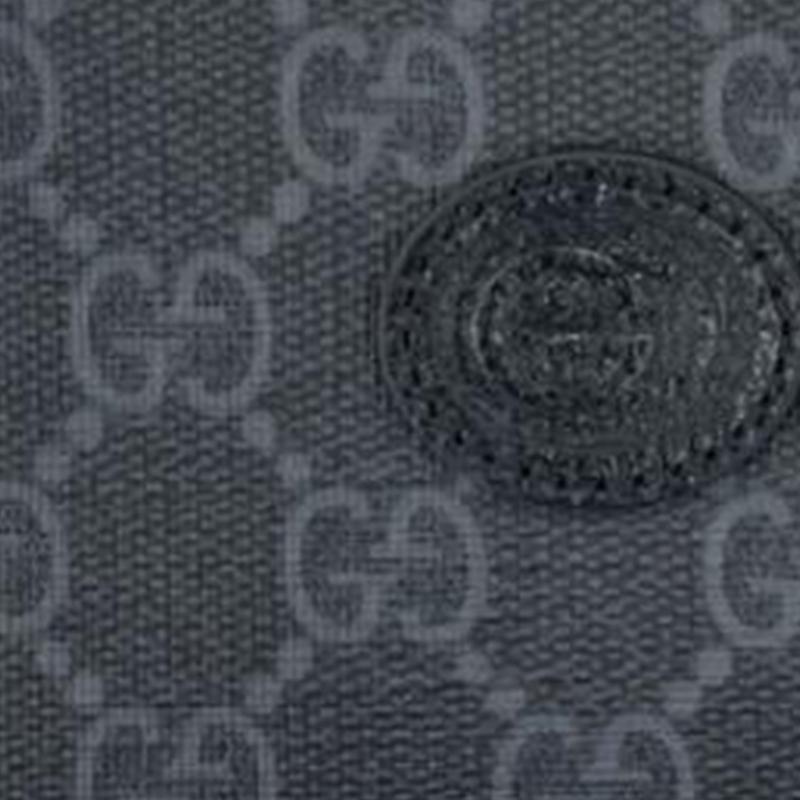 Gucci GG Monogramm Leinwand Reißverschluss Rundum Kartenhalter Geldbörse Tasche Für Unisex Täglichen Gebrauch
