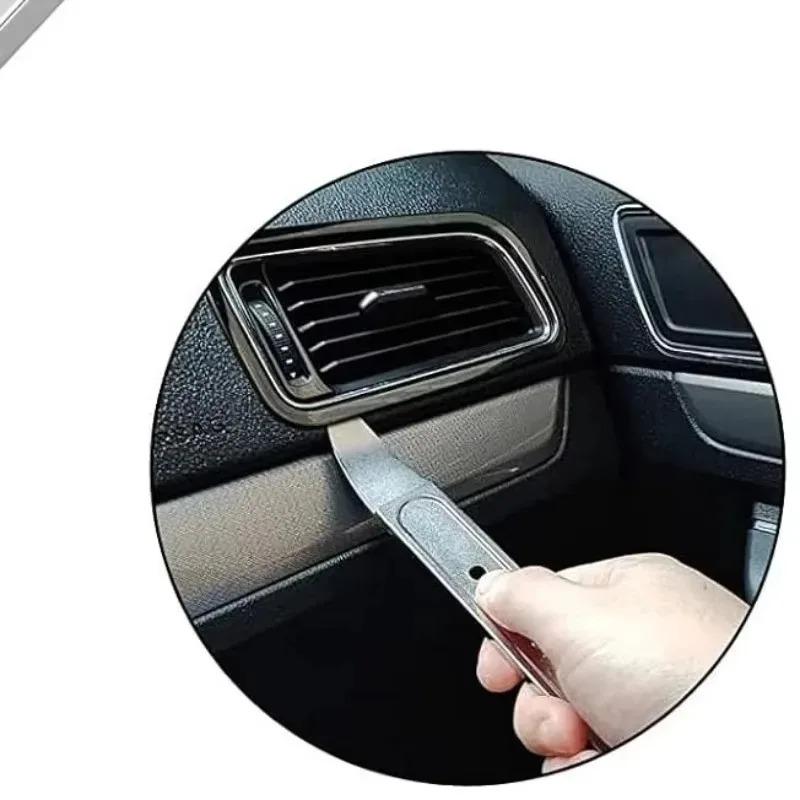 Für MCar Verkleidungsentferner-Werkzeug ini Hebelwerkzeug Fenstergitter-Entferner Robust Edelstahl Metall Metall-Hebelwerkzeug