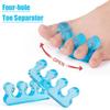 Toenail Spacer for Pedicure Adjustable Ring Connection Design Soft Gel Skin Friendly Material Nail Polish Application Tool