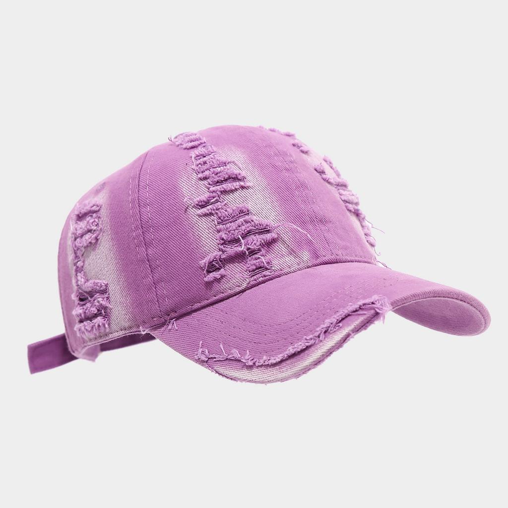Spring Summer Baseball Cap Washed Distressed Hats Men Women Outdoor Sports Travel Street Style Caps Casual Kpop New
