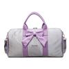 Fitness-Tasche Trainings-Tasche Yoga Damen-Sporttasche Schwimm-Tanz-Tasche Nass- und Trockentrennung Separates Schuhfach Diagonaler Span Reise-Tasche