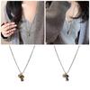 Stylish Mushroom Pendant Necklace Offering Elegant Charm and Comfort for Trendy Women and Nature Admirers Wear