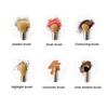 12 Pcs Makeup Brushes Complete Set Of Foundation Loose Powder Blush Concealer Eye Shadow Professional Set With Storage Bag