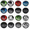 LEDD9 2026 Hot For SKODA 8cm 9cm 10cm Emblem Car Front Hood Badge Rear Trunk Sticker For Skoda S Skoda Kodiaq Fabia Kamiq Karoq Octavi