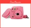 Caiul Digital Protective Camera Case Cover For Fujifilm Instax Mini 8/8+/9 Soft And Durable Leather Bag