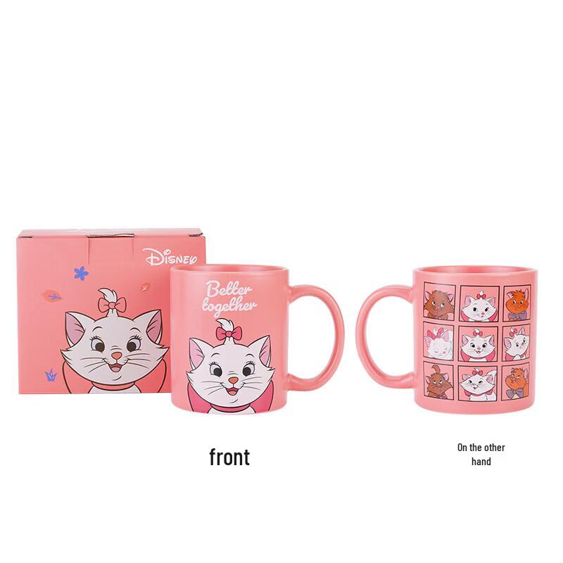 Disney Marie Cat Grid Selfie Mug, 360ml
