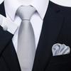 Men's Business Professionals Striped Tie Wedding Suit Accessories Polyester Tie Men