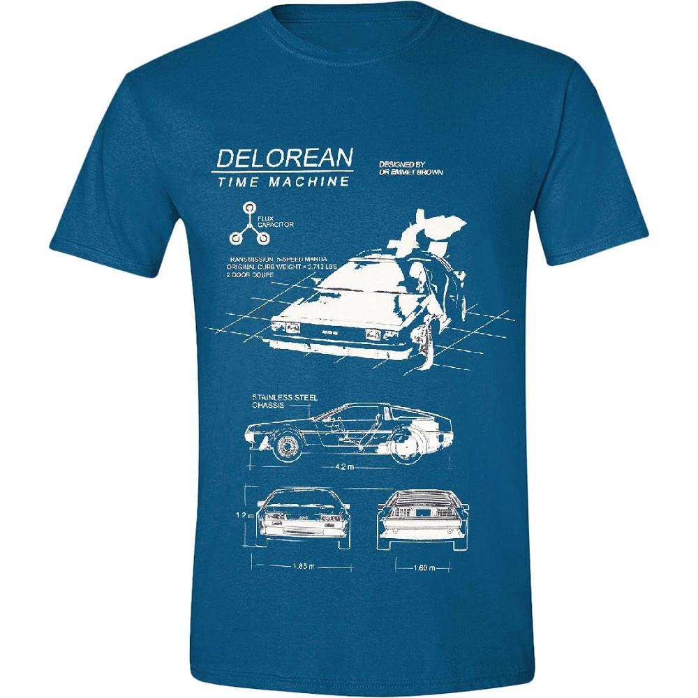 Back to the Future Marty McFly Draft Official Mens Unisex T-Shirt M