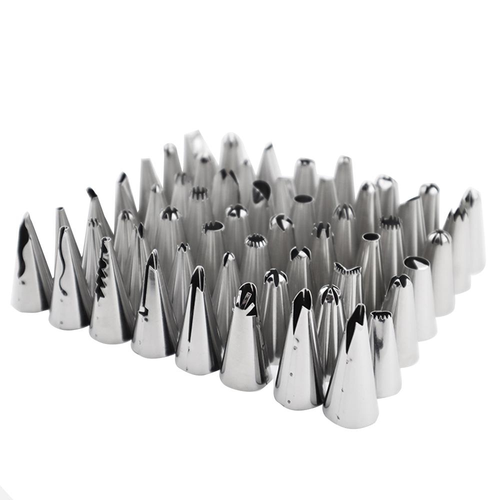 48/56 יחידות עוגה קישוט פה סט קרם ממטרה עוגת עשה זאת בעצמך כלי דוגמנות אפייה קישוט סחיטת פרח פה כלי עוגיות