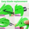 Professional 2 Pcs Car Body Film Cutter Knife Hand Tool for Paper Trimmers and Art Projects
