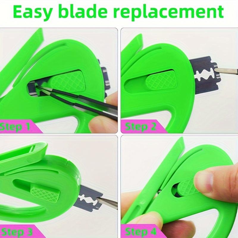 Professional 2 Pcs Car Body Film Cutter Knife Hand Tool for Paper Trimmers and Art Projects