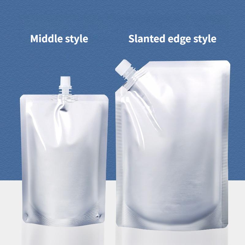 Aluminum Foil Self-supporting Suction Nozzle Bag Liquid Sorting Bags Self Operated Takeaway Packa Pouchs Packaging of Soybean Milk Beverage Sauce Bags