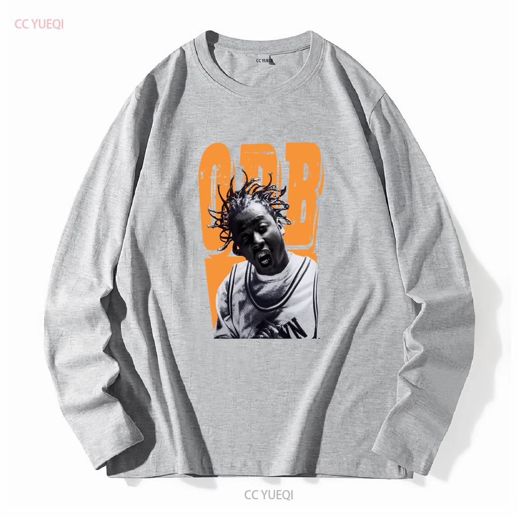 OL DIRTY BASTARD TRIČKO S POTISKEM OBLIČEJE vintage Vyprané Pohodlné módní Mírně Stylové streetwear grafika homme Prodyšné Měkké