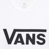 Vans Klasik Logo Baskılı Yuvarlak Yaka Kısa Kollu Tişört Unisex Üstler Beyaz VN0A4MM6WHT