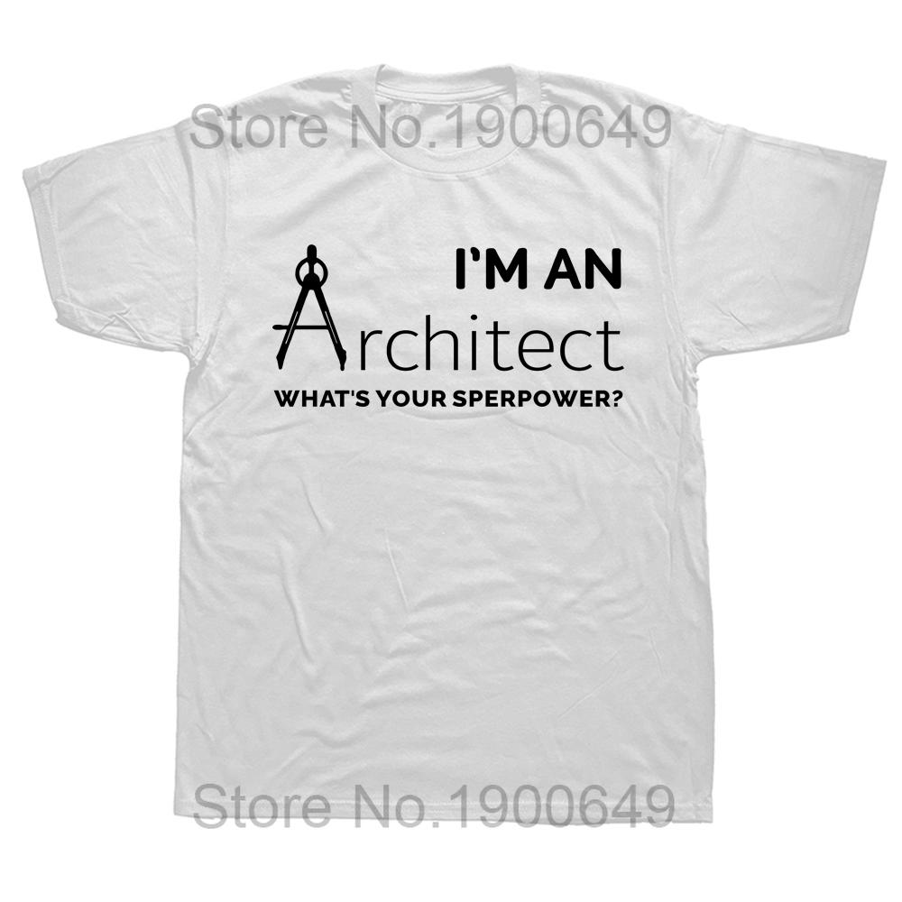 Architect Brain Architecture Students T Shirt Summer Graphic Cotton Streetwear Short Sleeve Birthday Gifts Tshirt Mens Clothing