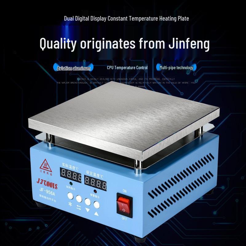 J8 LED Temperature Control Heating Plate for Mobile Screen Repair and Desoldering.
