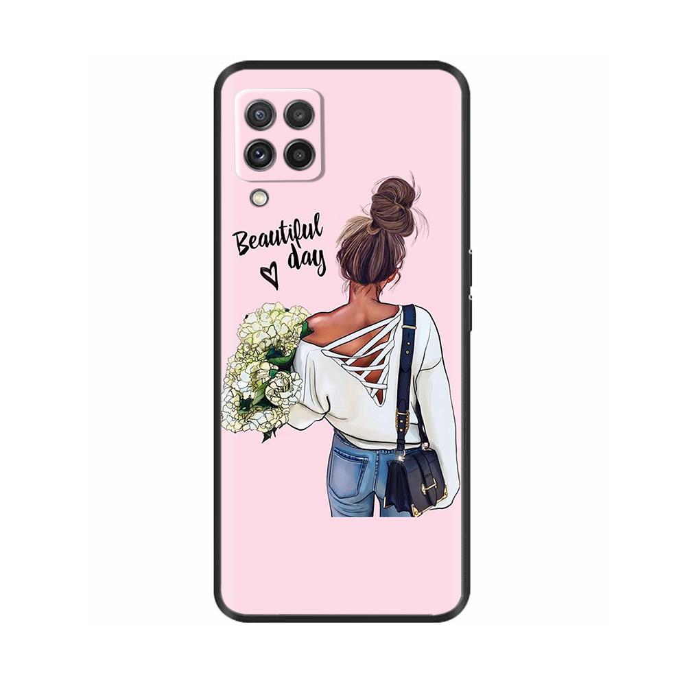 For Samsung Galaxy M33 M53 Case Fundas Soft TPU Black Silicone Phone Bumper Back Cover For Samsung Galaxy M53 M33 5G Case Shell