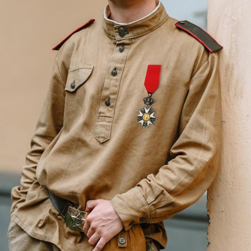Militaries Commemorative Medals Set Napoleonic Replicas Alloy Craft For Role Play Enthusiasts Display Ready Gift Packaging