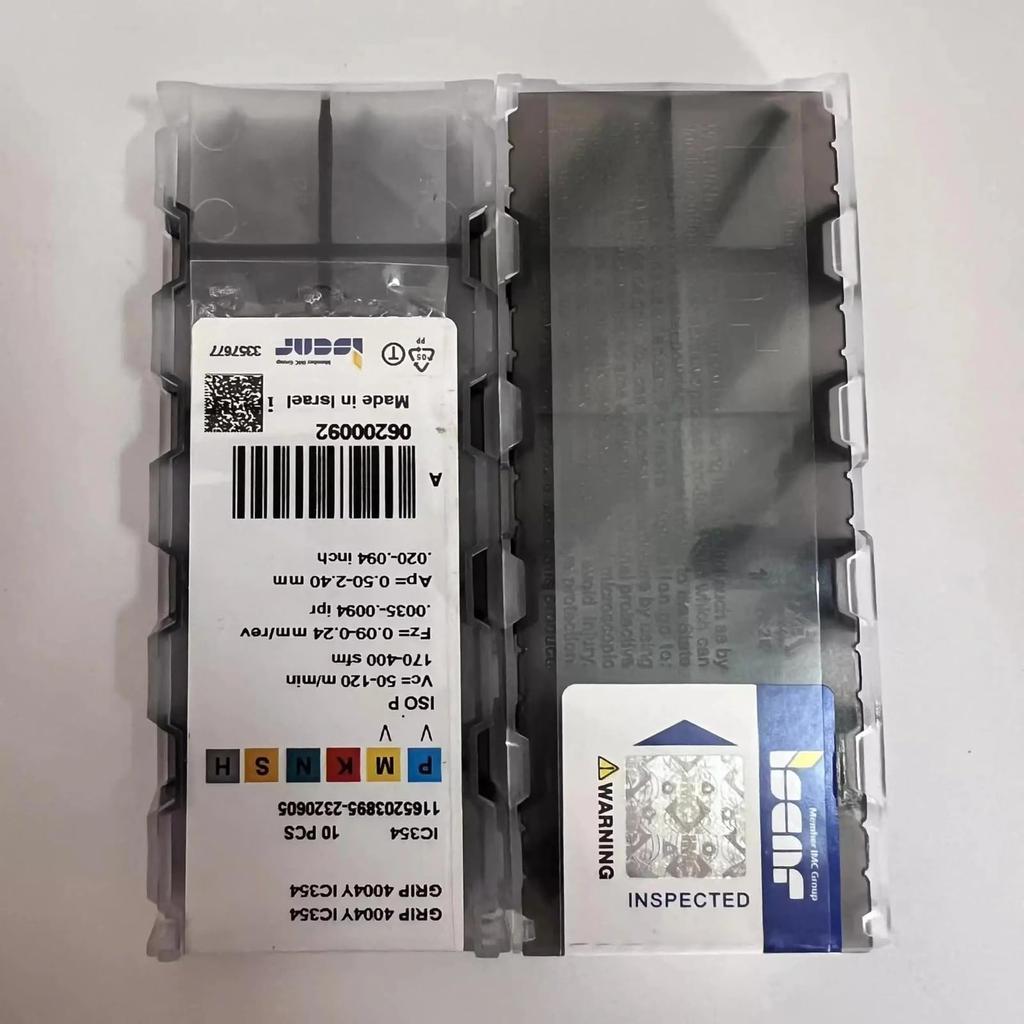 ISCAR / GRIP4004Y IC354  /Industrial indexable Carbide Inserts 10 PCS