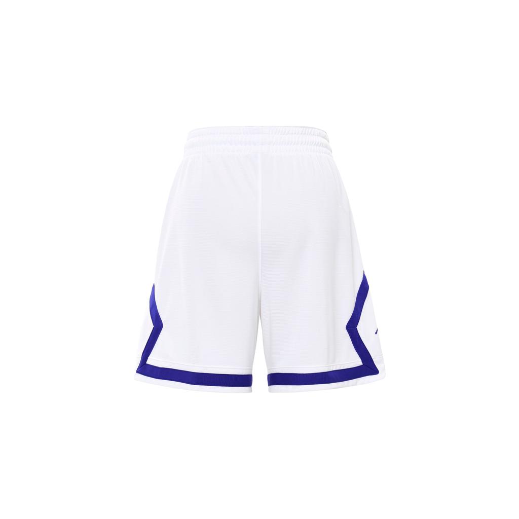 Jordan Sport Colorblock Logo Drawstring Quick-Drying Casual Shorts Women bottoms White FB4589-100