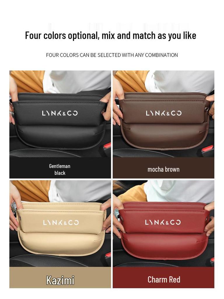 Lynk & Co 01 Seat Gap Organizer for 02/03/04/06/09 - Interior Storage Box Modification