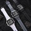 Top Brand New Luminous Waterproof Sport Men's Light Square Classic Student Watch