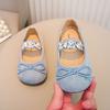 Baby Shoes, Princess Shoes, New Spring and Autumn Soft-soled Leather Shoes, Slip-on Loafers for Little Girls, Children's Single Shoes