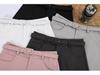 Fei Yuan A-line Skirt for Women with Belt and Double Pockets - Anti-exposure, Solid Color, Short, Petite Fit.