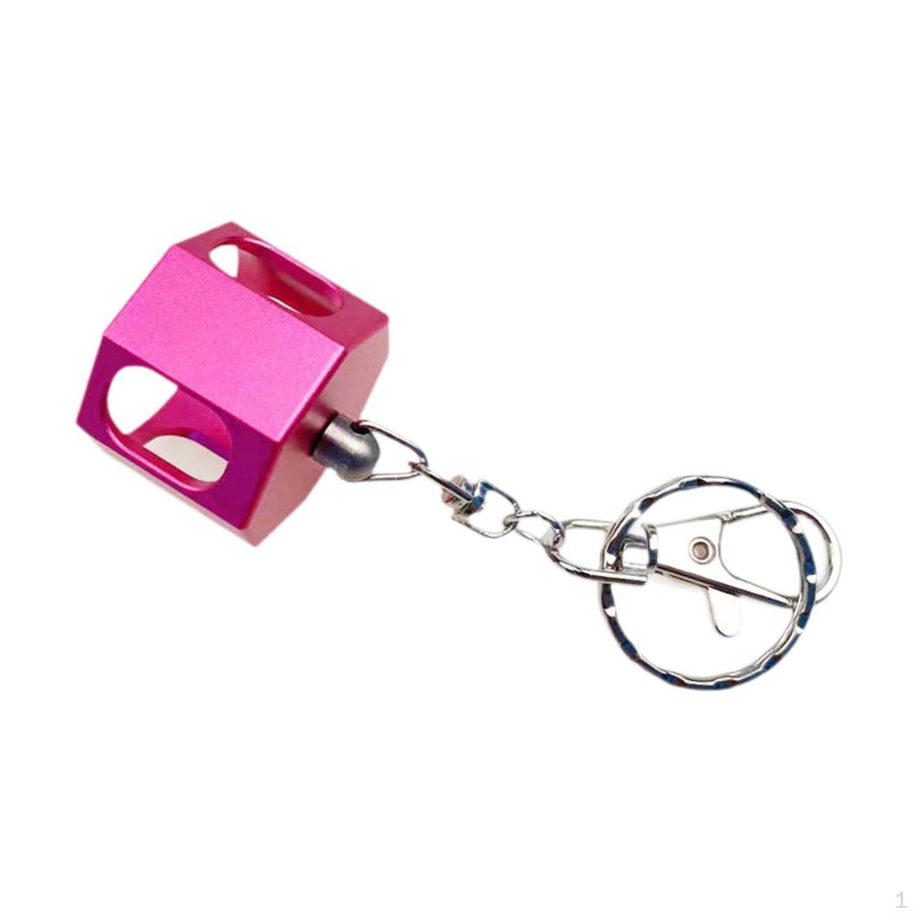 Portacreză tac biliard cu breloc, suport pentru cretă tac biliard