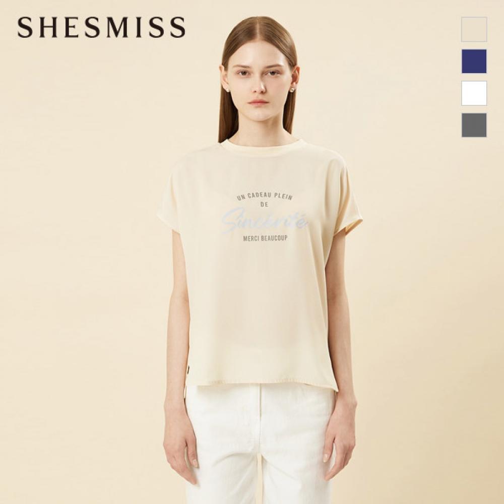 

Футболка SHS Miss Printing Overfit ssjTsn22070 off-white/55