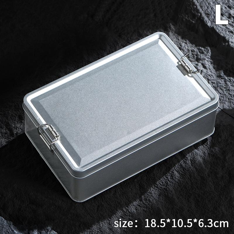 Multifunctional Stainless Steel Disinfection Box Clip-On Disinfection Metal Case For Dental Nail Tools Chopsticks Spoon Fork